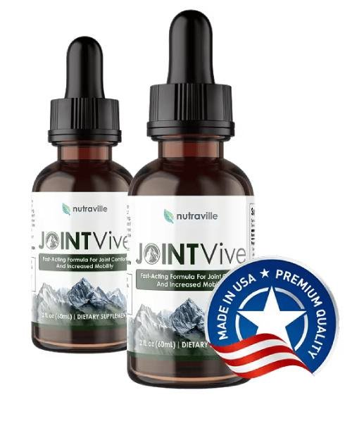 Joint Vive plant-based formula for daily joint comfort and flexibility support